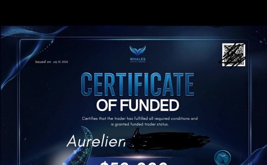 Aurélien — Compte financé 50K